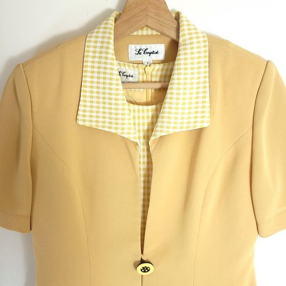 Le Suit Women's topper blazer with short sleeves ** jacket only - Picture 15 of 16